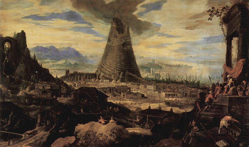 Lodewijk Toeput Turmbau zu Babel china oil painting image